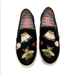 Betsey Johnson Cooper embellished shoes